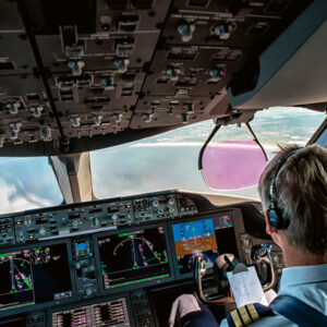 Flygsimulator present till kille